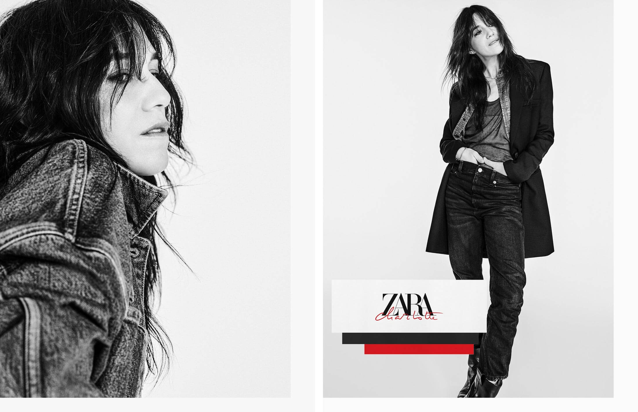 Zara x Charlotte Gainsbourg