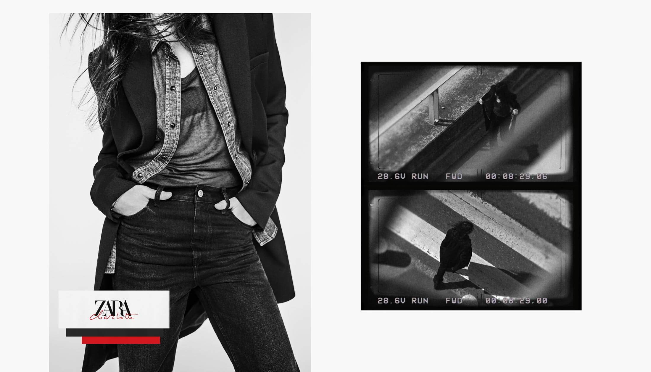 Zara x Charlotte Gainsbourg